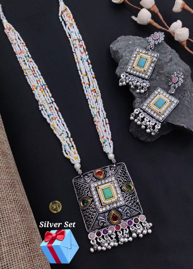 Designer Oxidized With Pearl Jewellery Set Wholesale Price In Surat